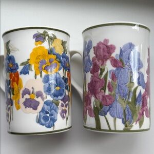 Alorah fine bone china mugs